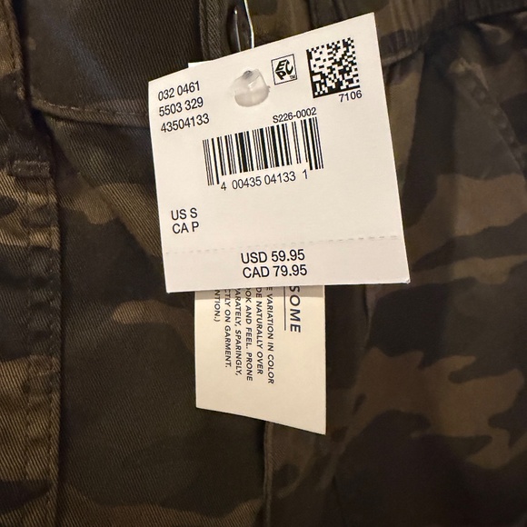 American Eagle Outfitters Camo Utility Cargo Pants – Size Small - Picture 6 of 6